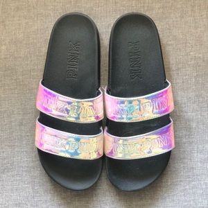 PINK holographic slides